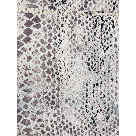 Elliott Lucca from The Sak Python Snake Print Leather Crossbody Y2K Shoulder Bag - Picture 13 of 14